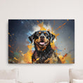 Bonnie the Rottweiler, canvas 24x36"
